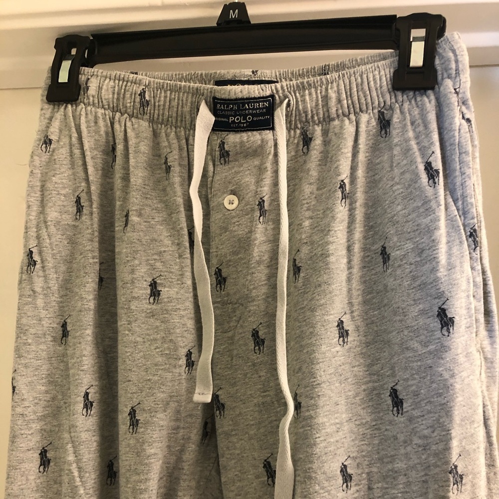 Grey Adult Small Pajama Pants by Ralph Lauren